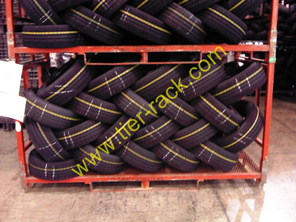 Tire lacing, Lacing racks