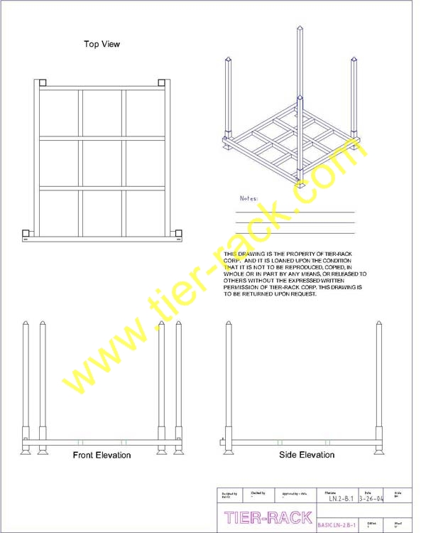 Stack rack, Stack racks, Bulk bags